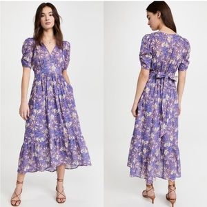 XiRENA Purple Floral Maxi Dress